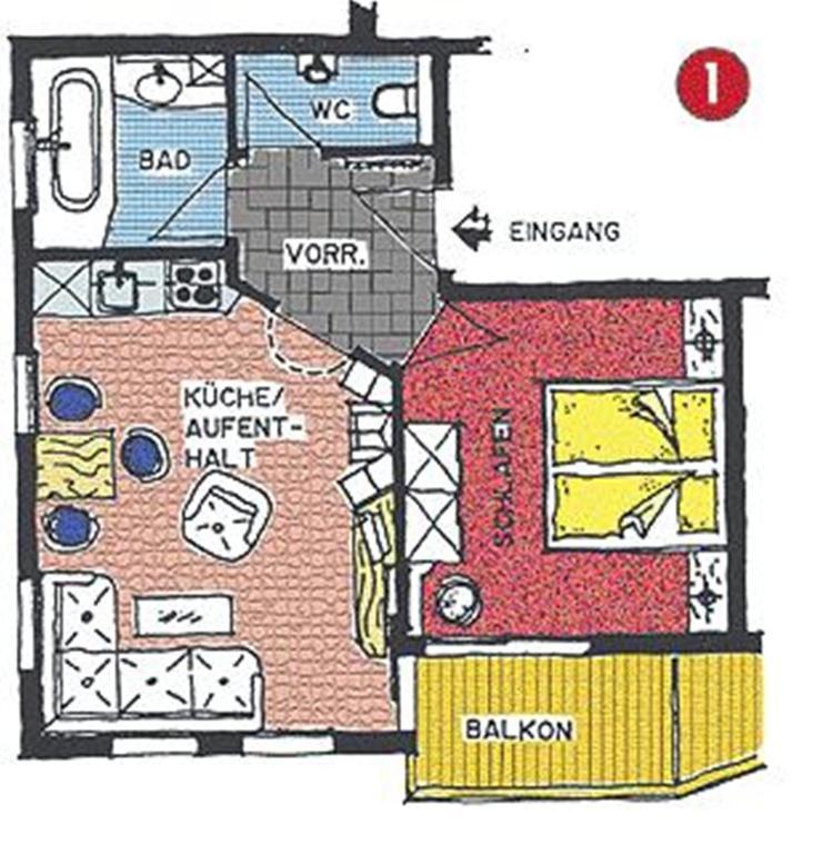 Appartement Lärchenhof Samnaun Zimmer foto